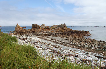 Image showing Pink Granite Coast