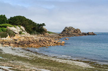 Image showing Pink Granite Coast