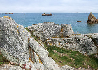 Image showing Pink Granite Coast