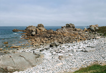 Image showing Pink Granite Coast