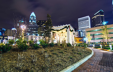 Image showing charlotte city skyline 