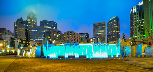 Image showing charlotte city skyline 