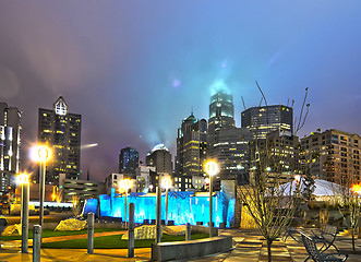 Image showing charlotte city skyline 