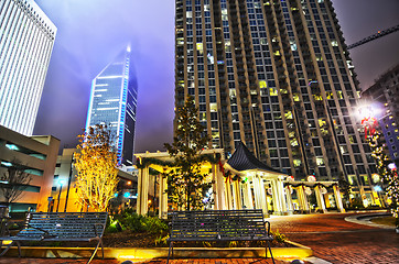 Image showing charlotte city skyline 