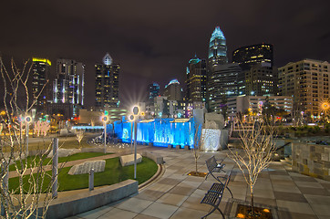 Image showing charlotte city skyline 