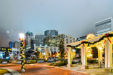 Image showing charlotte city skyline 