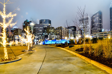 Image showing charlotte city skyline 