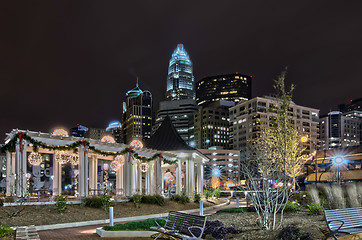 Image showing charlotte city skyline 