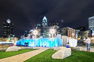 Image showing charlotte city skyline 