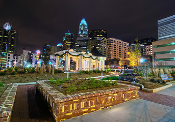 Image showing charlotte city skyline 