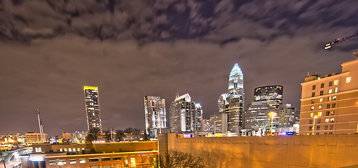 Image showing charlotte city skyline 