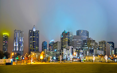 Image showing charlotte city skyline 