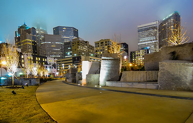 Image showing charlotte city skyline 