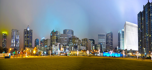 Image showing charlotte city skyline 