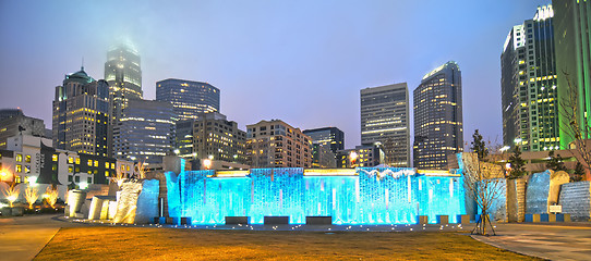 Image showing charlotte city skyline 