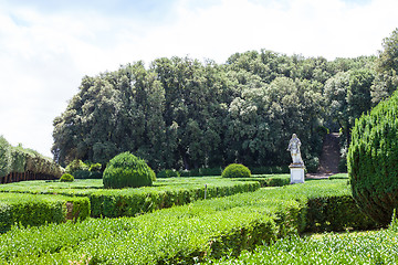 Image showing Italian garden