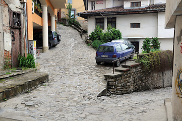 Image showing Cobbled Streets of Veliko Tarnovo