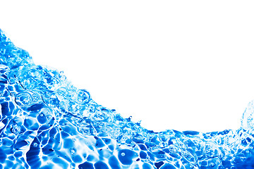 Image showing Blue water