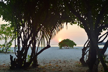 Image showing tropical beach