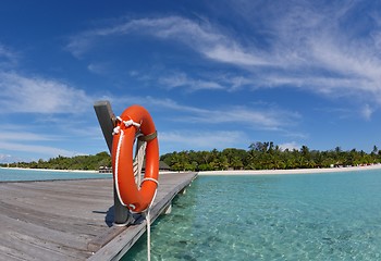 Image showing tropical beach