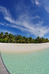 Image showing tropical beach