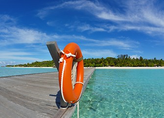 Image showing tropical beach