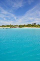 Image showing tropical beach