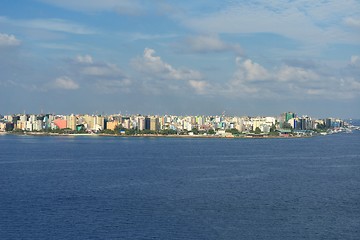 Image showing Male city skyline