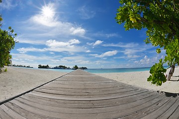 Image showing tropical beach