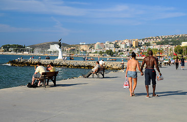 Image showing Promenade in Kusadasi