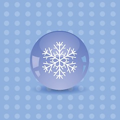 Image showing snowflake icon