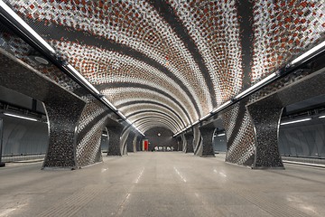 Image showing Subway station in a big city