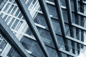 Image showing Abstract picture of a modern building