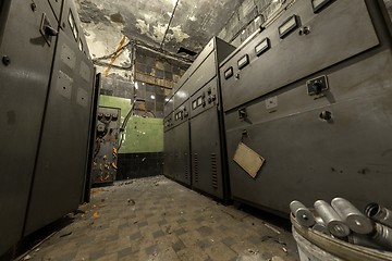 Image showing Control room of a power plant