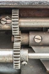 Image showing Machine partes mechanism