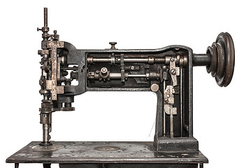 Image showing Vintage sewing machine