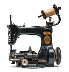 Image showing Vintage sewing machine