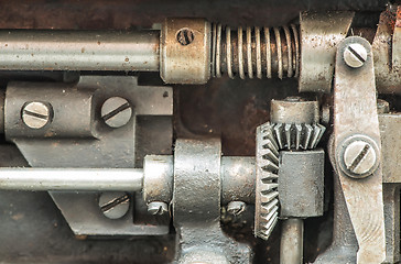 Image showing Machine partes mechanism