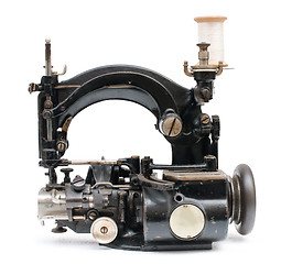 Image showing Vintage sewing machine