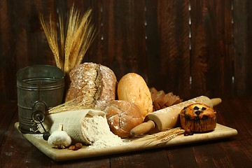 Image showing Baking Fresh Baked Bread