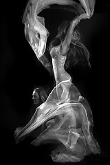 Image showing Movement With Sheer Fabrics and Long Exposure