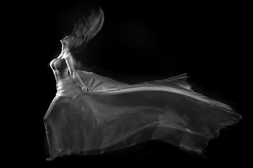 Image showing Movement With Sheer Fabrics and Long Exposure