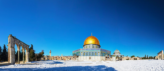 Image showing Dome of the Rock mosque in Jerusalem