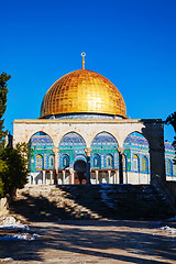 Image showing Dome of the Rock mosque in Jerusalem