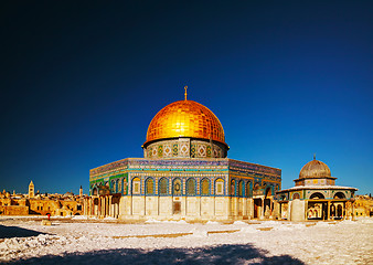 Image showing Dome of the Rock mosque in Jerusalem