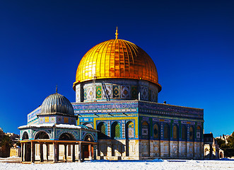 Image showing Dome of the Rock mosque in Jerusalem