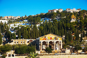 Image showing Church of All Nations in Jerusalem