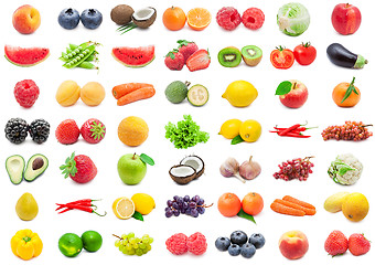 Image showing Fruits and Vegetables