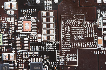 Image showing Electronic circuit board