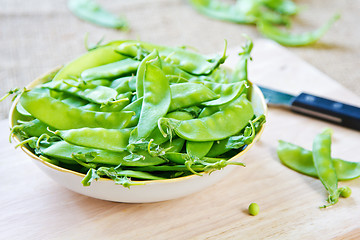 Image showing Snow pea